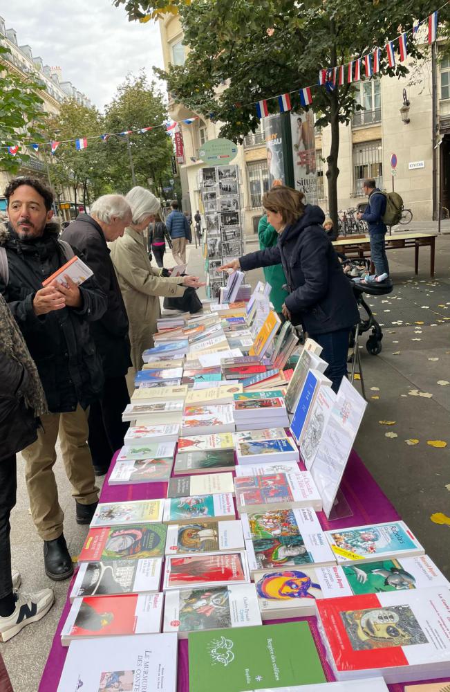 Salon du livre de conte organisé par l’association Calliope avec le soutien de la mairie du 17e
