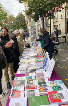 Salon du livre de conte organisé par l’association Calliope avec le soutien de la mairie du 17e